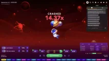 Gra crash Spaceman
