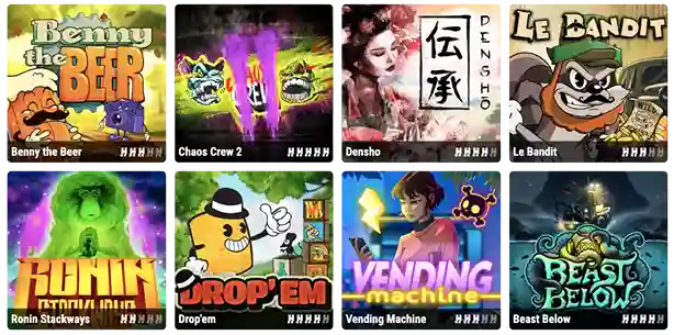 Hacksaw Gaming slots