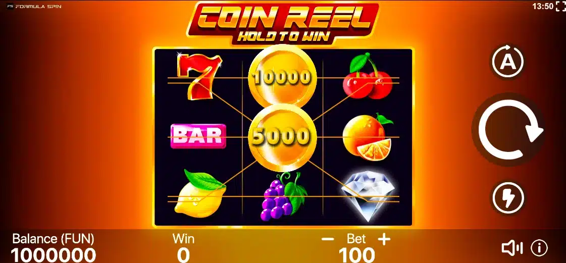 Coin Reel: Hold to Win